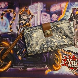 Sakroots Blue and White Henna Floral Patterned Wallet/Clutch